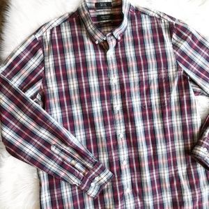 Nordstrom Mens Shop Plaid Button Down Shirt